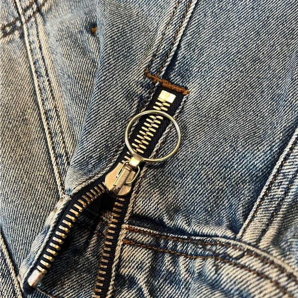 Claudie Pierlot denin jacket size 40 US12 preowned EUC - Picture 4 of 8